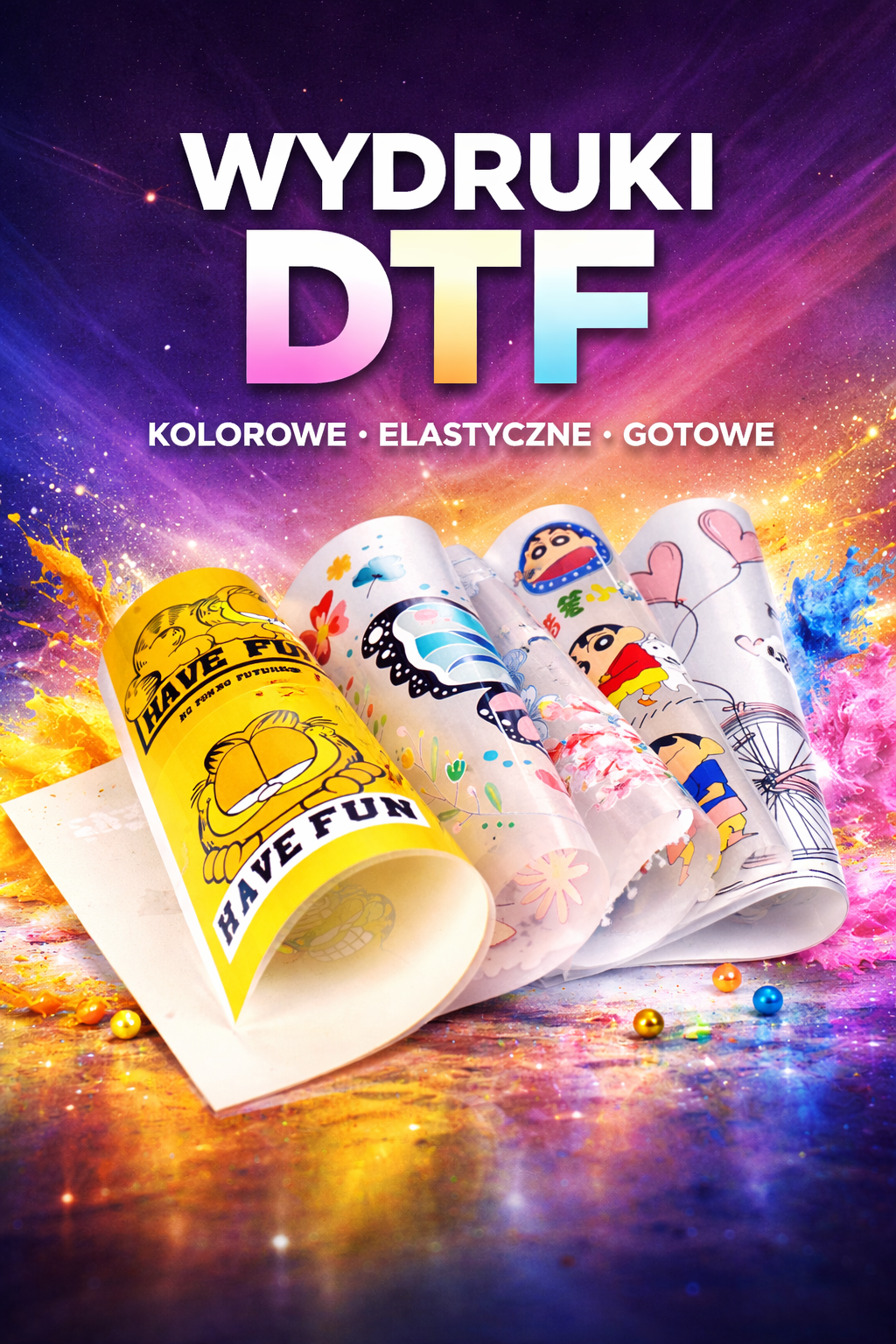 WYDRUKI DTF